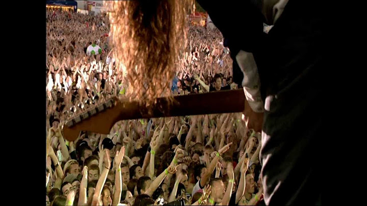 Scar Tissue Live version - Live performance video thumbnail