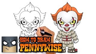 how to draw pennywise it