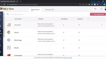 Zoho One Dashboard (new updates)