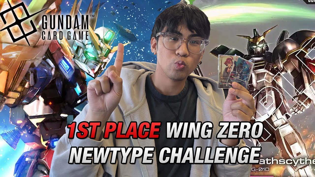 Gundam TCG 1st Place Wing Zero Deck Profile | NEWTYPE CHALLENGE 2025 MISSION 1