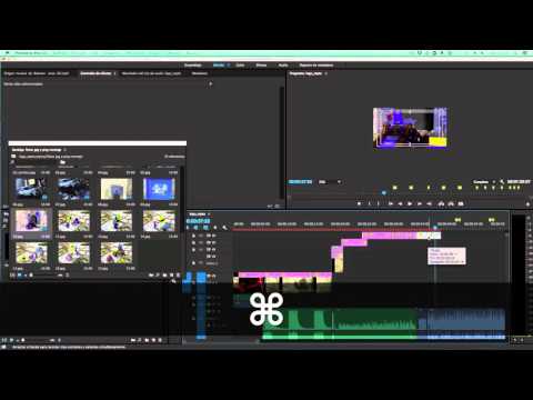 Miniatura: 08 Ajuste de clips a marcadores y uso de efecto desenfoque