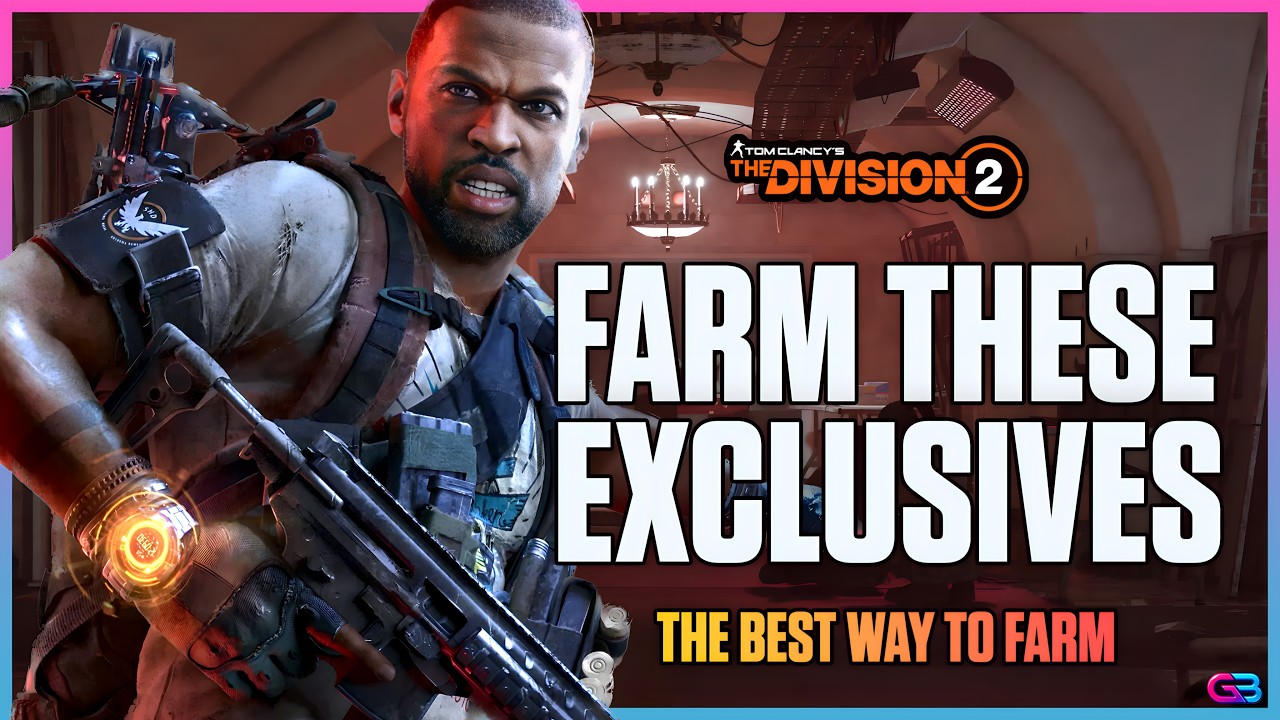 Now Is The Best Time To Farm! The Division 2: Best Way To Farm Exclusive Named Items! DO THIS NOW
