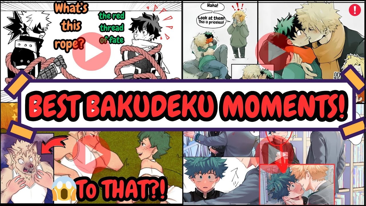 Top BakuDeku Comic Dubs! - Heartwarming, Cute & Funny [English Comic Dub]