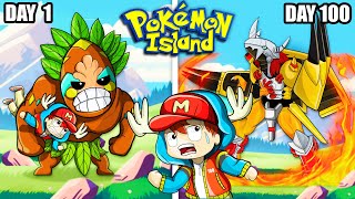 I Survived 100 Days in POKEMON Island - MOOSE Part 3