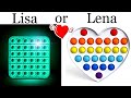 LISA OR LENA GAME 💖 Pop it | FIDGET TOYS What do You Like? | Lisa and Lena #26