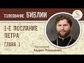 1-е Послание Петра. Глава 1. Протоиерей Андрей Рахновский. Новый Завет