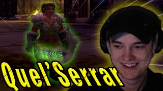 Making the BEST weapon in Classic WoW: Quel'Serrar | Classic WoW Warrior