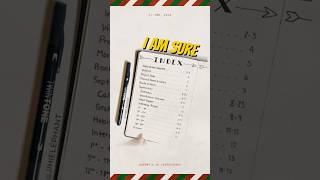 Index In Word | Create Front Page Index #short #word