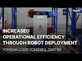 Enhancing Productivity and Workplace Environment Simultaneously with Logistics Robots