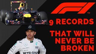 9 FORMULA 1 RECORDS THAT WILL NEVER GET BROKEN!