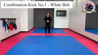 Combination Kick No.1- White Belt