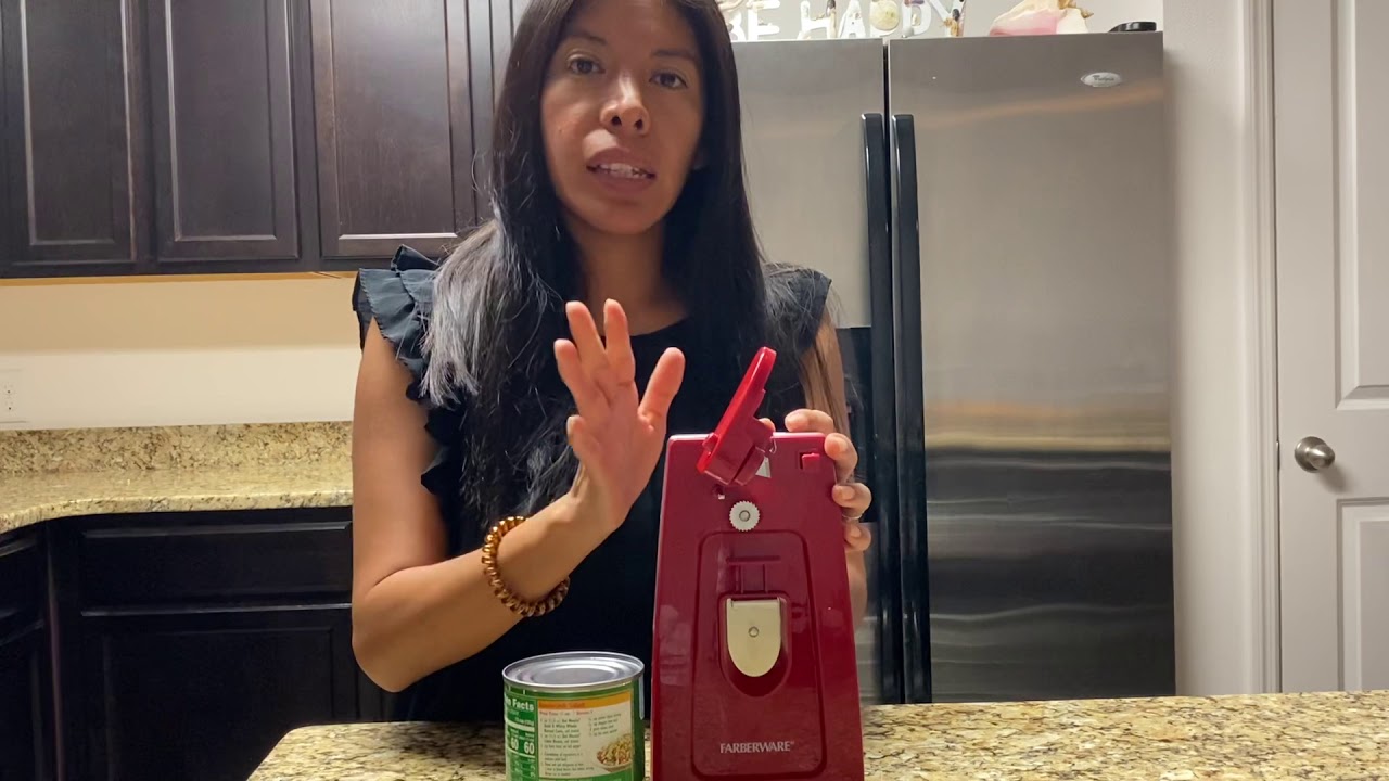 Farberware Electric Can Opener Unboxing 