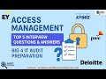 Access Management: Top 5 Interview Questions & Answers | Big 4 IT Audit Preparation