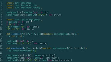 FP Code Kata - Semigroups #2.1b - Combining zero values - Scala - Scastie - Cats