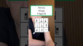 Mensa Norge Fråga 29 - #mensa #iq #iqtest #logic #quiz