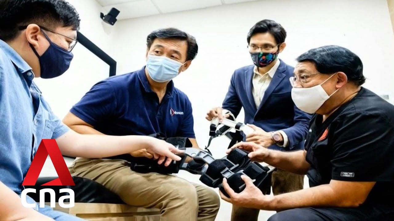 Local collaborators develop lighter, more robust knee brace for elderly