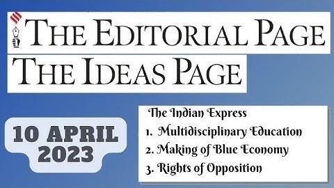10th April 2023 | Gargi Classes The Indian Express Editorials & Idea Analysis | By R.K. Lata