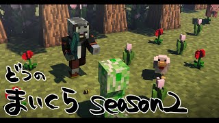 【マインクラフト@ソロ2#4】桜バイオームみつけたけど～？【斑目どつ】