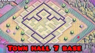 #clashofclans TOWN HALL 7 | HOME BASE 2022 | TH7 FARMING BASE | CLASH OF CLANS | WITH LINK