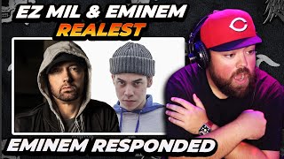 Eminem Is Back!!! | Rapper Reacts to Ez Mil - Realest ft. Eminem