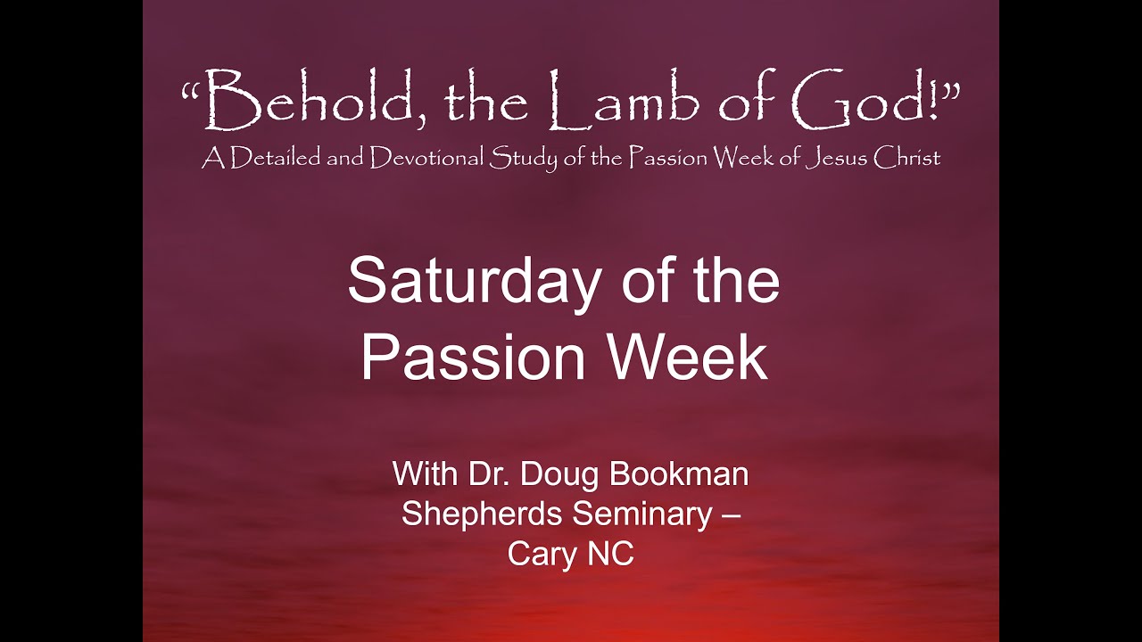 Session #11   Saturday   VIDEO