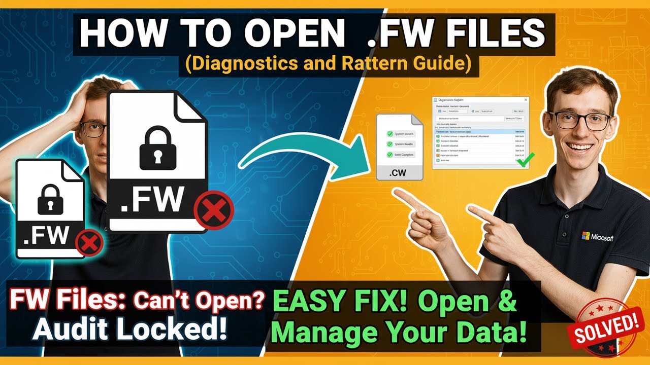 Open Fbw File Opening FW Files (Diagnostics and Rules Audit) - YouTube