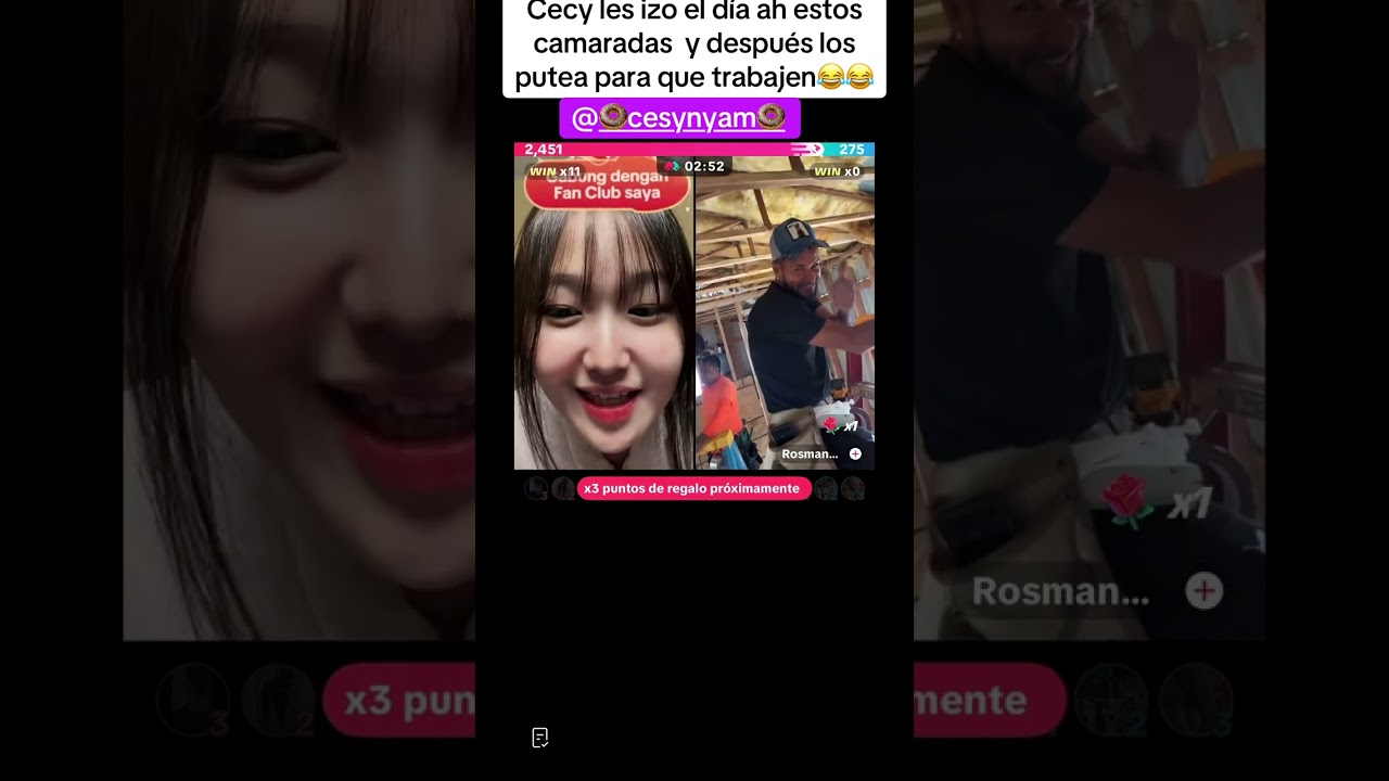 Cecy les izo el día ah estos camaradas y después los putea para Que trabajen 