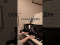 【無言歌集より『甘い想い出』】メンデルスゾーン　Leider ohne Worte op.19-1 Mendelssohn #ピアノ #piano #mendelssohn #無言歌集