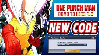 New One Punch Man: Road to Hero 2.0 Code Redeem Code 2021 ||  One Punch Man Code July 2021