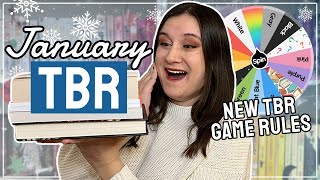 JANUARY TBR 🌈 New TBR Game Rules + BeSureAthon Readathon | 2022 January TBR Game