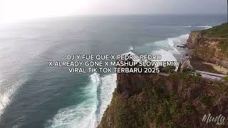 DJ Y FUE QUE X PEDRO PEDRO ALREADY GONE X MASHUP SLOW REMIX VIRAL TIK TOK TERBARU 2025