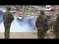 Kenya - Police fire tear gas at Kenya election protesters / Kenya supreme court overturns president