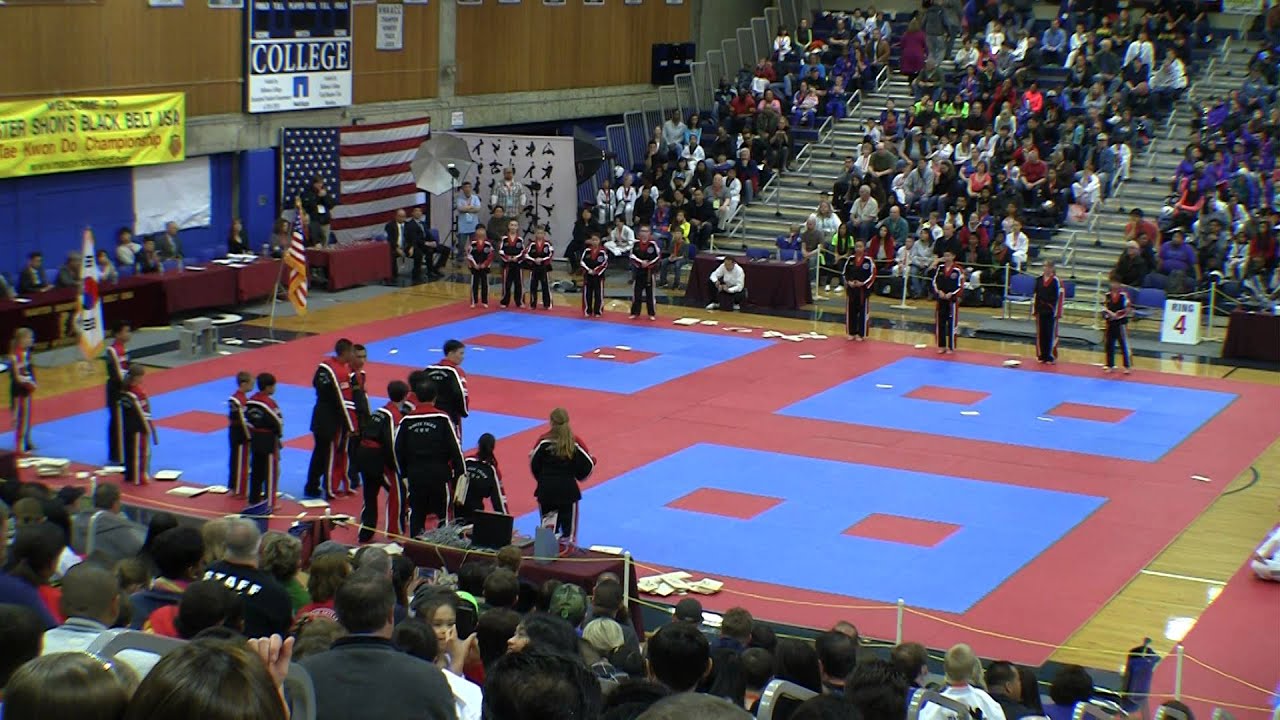 White Tiger Martial Arts TKD Demo Team 2014 Master Shon's TKD