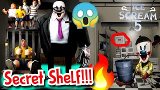 VERY SECRET CABINET COMING IN ICE SCREAM 5!!!😱🔥🤩| ICE SCREAM 5 | ICE SCREAM 5 GAMEPLAY | KEPLERIANS screenshot 4