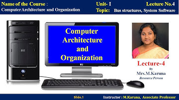 CAO-Class-4 Bus Structure and System Software