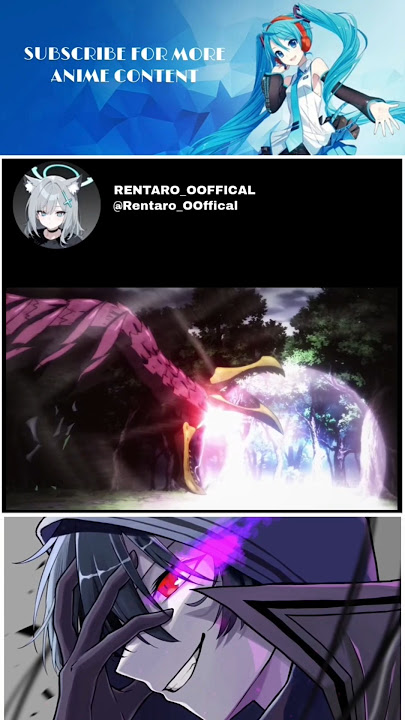 This moment 💀 Infinite Dendrogram ✨ | #anime #animeedit