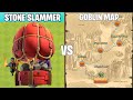 3 Star Challenge On Coc || Stone Slammer Vs Goblin Map || Clash Of Clans ||