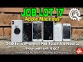 Job lot 17 apple madness  40 for 6 devices from ewaste how will it all go