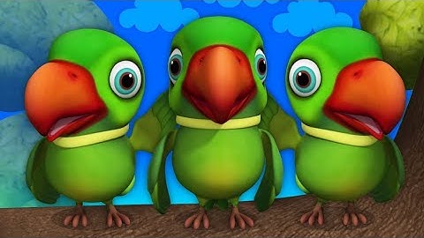 Main Tota Main Tota | मैं तोता मैं तोता । Hindi Rhymes|#Hindi Rhymes For Kids #kids song