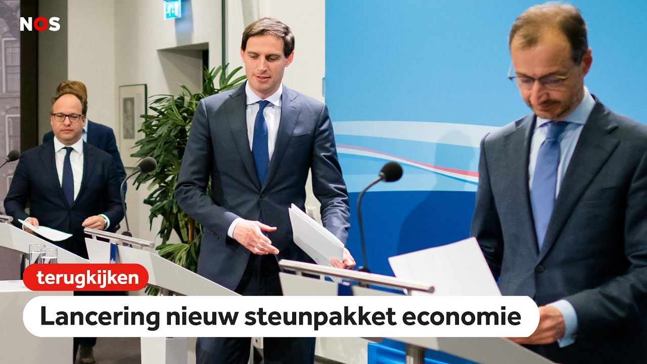 TERUGKIJKEN: lancering nieuw steunpakket economie