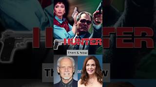 HUNTER (1984) Cast Then vs Now #morph #thenandnow