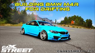 Building BMW M4R for Drifting | CarX Street V 1.7.0 Gameplay screenshot 4