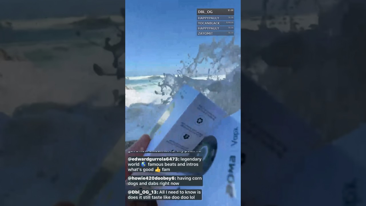 HOLY SHT!  DROWNED LIVE!  