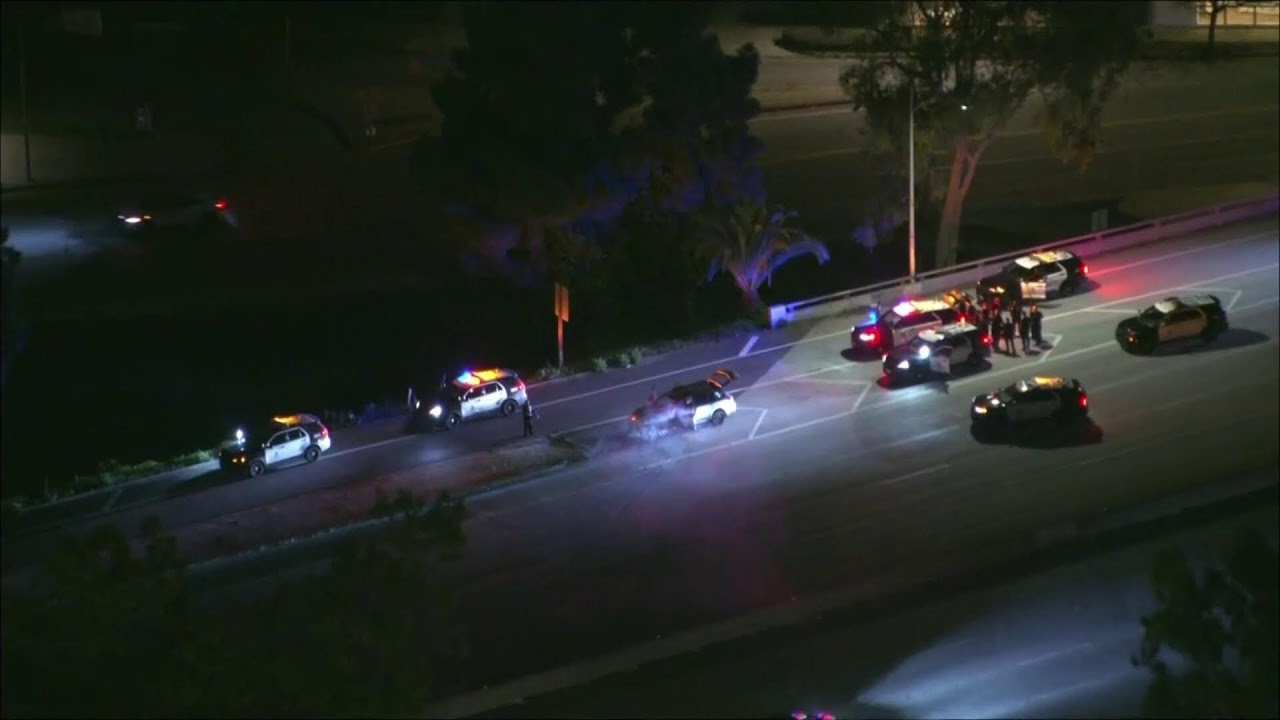 Live Police Chase in L.A