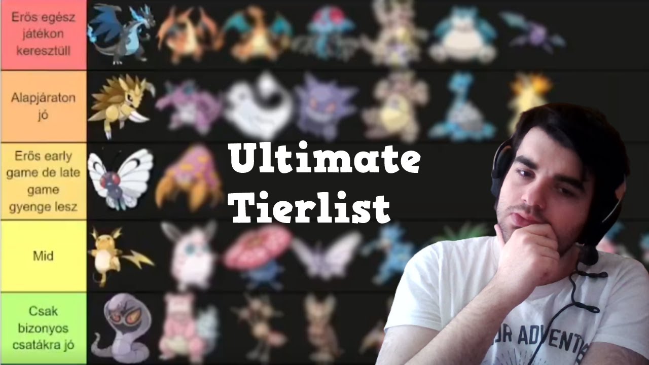 Pokémon game tier list : r/tierlists