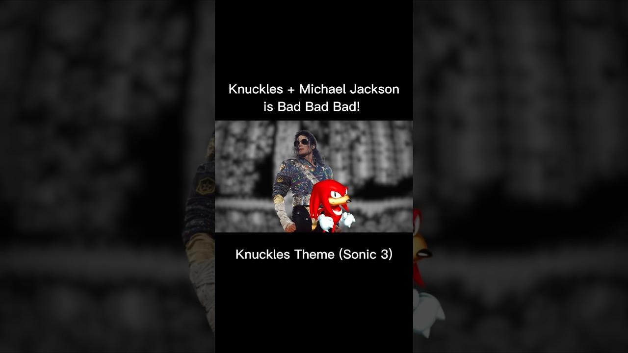 Sonic 3 & Knuckles, MJ Style... (album still in the works) #michaeljackson #sonic #sonicthehedgehog