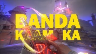 Banda Kaam Ka🤦‍♂️| Chaar Diwaari x Sanjith Hegde | Valorant Montage