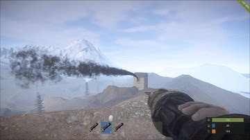 Rust: Quick look at the High Velocity and Smoke Rockets