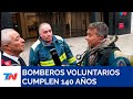 TN festejó los 140 años de los bomberos voluntarios de La Boca