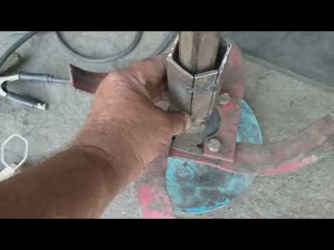 Простейшая лебедка для 135-го мотоблока. - YouTube